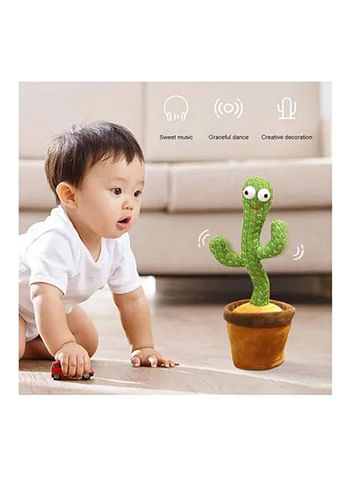 2-Piece Electric Dancing Cactus Plant Toys