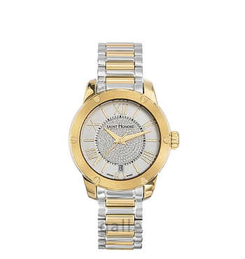 Saint Honore Women's 751130 4APAT Two Tone Stainless Steel Watch