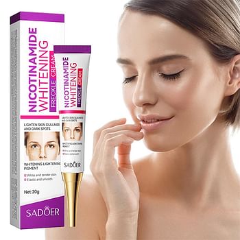 Sadoer Face Moisturizing and Whitening Cream for Dark Spots, Anti Aging Spots, Sunspots & Freckle Removing