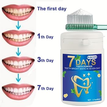 Mint Toothpaste Teeth Cleaning Toothpowder Teeth Whitening Powder, Tooth Cleaning & Whitening Teeth Powder - 80 g