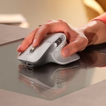 Logitech Mx Master 3s Wireless Mouse (910-006558) Pale Gray
