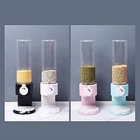 Dry Food Storage Containers Airtight Wall Hanging for Rice Coffee Beans random color