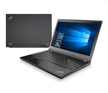 Lenovo ThinkPad L560 Mobile workstation 15.6 Inch Anti Glare HD Display - 6th Generation Core i5 6200U 2.30GHz - 8GB Ram - 256GB SSD - DVD Super Multi Drive - Windows 10 Pro Licensed - Black