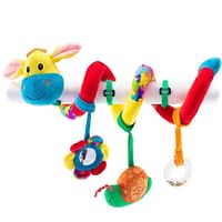 UKR Spiral Stroller Pram Rattle Newborn Activity Hanging Toy Wrap Around Toy Bassinet Crib