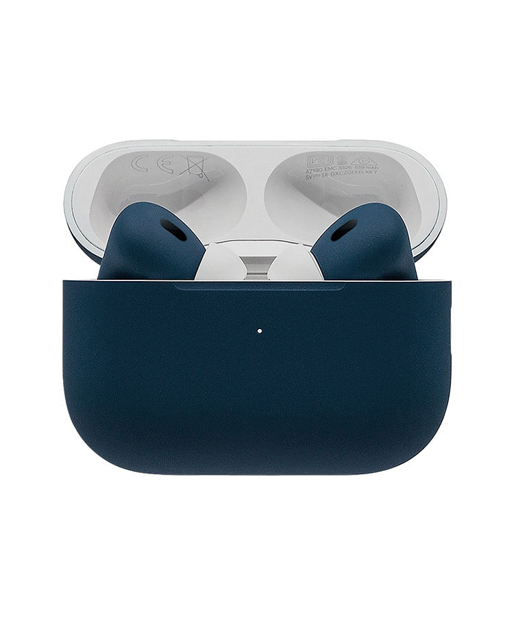 Apple Airpods Pro (2nd Generation) Customized By Caviar Matte Midnight Blue