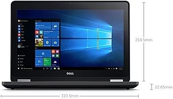 Dell Newest Latitude 7480 Business Laptop Notebook PC (Intel Core I7-6600U ، 16 جيجا بايت رام ، 256 جيجا بايت Ssd ، Hdmi ، واي فاي ، كاميرا ، Thunderbolt 3) لوحة مفاتيح Eng Win 10 Pro