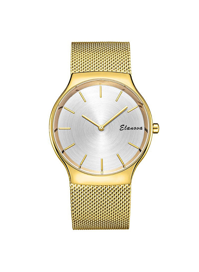 Elanova Men's Stainless Steel Analog Watch