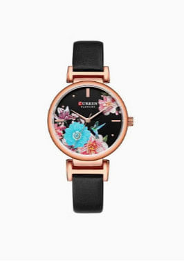 CURREN 9053 Women Quartz Watch Ladies Luxury Brand Leather Band Casual Clock Female