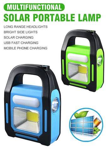 Hurry Bolt Genuine Big Size Rechargeable LED Work Light, Work Lamp Solar Flashlight