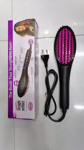 Simply Straight Brush Easy Hair Straightener