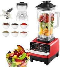 Silver Crest 4500w Heavy Duty Commercial Grade Blender With 2 Jars (Sc-1589, Multicolour )