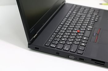 Lenovo ThinkPad L570 Mobile workstation 15.6 Inch Anti Glare HD Display - 7th Generation Core i5 7200U 2.50GHz - 16GB Ram - 256GB SSD - DVD Super Multi Drive - Windows 10 Pro Licensed - Black