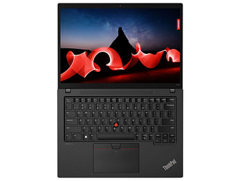 Lenovo ThinkPad T14s Gen 4 (1920 x 1200)Reso (Intel Core i51335U Processor, 16GB) (21F6CTO1WW) 512GB SSD Black Windows 11 Pro Intel® Iris® Xe Graphics English (US)