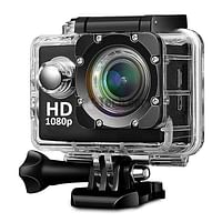 Action Camera 1080P 12MP Sports Camera Full HD 2.0 Inch Action Cam 30m/98ft Underwater Waterproof Camera with Mounting Accessories