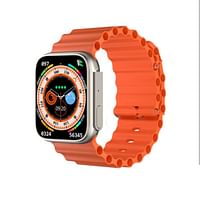 T800 Ultra Smart Watch Series 8 Wireless Bluetooth Sports Smartwatch Orange