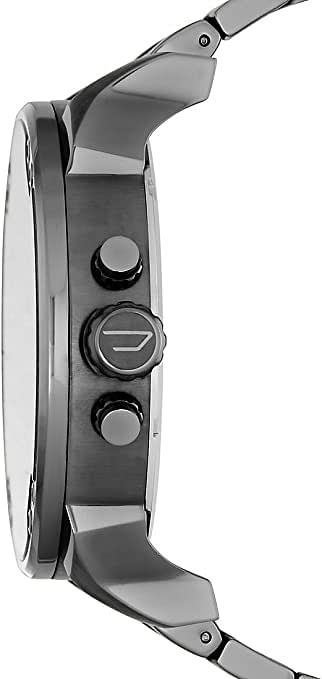 Diesel Mr. Daddy 2.0 Men's Dial Stainless Steel Band Watch DZ7331 - Analog Display, Japanese Quartz Movement