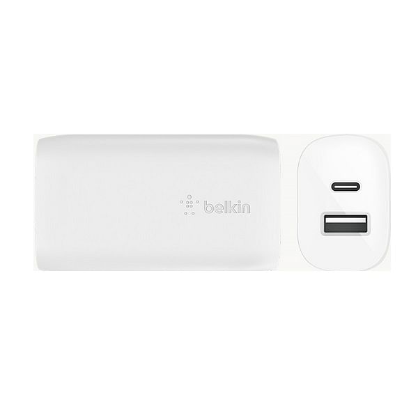 Belkin BOOSTCHARGE USB-C PD + USB-A Wall Charger 32W (WCB004DQWH) White