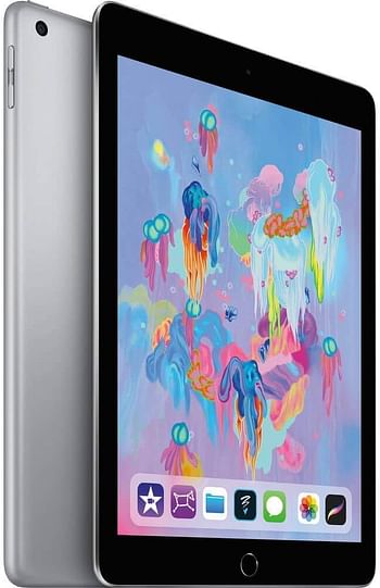 Apple iPad 2018  9.7 Inch 6th Generation Wi-Fi 128GB - Space Gray