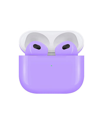 Apple Airpods (3rd Generation) Customized By Caviar Glossy Lavender