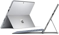 Microsoft Surface Pro 7, Core i5 10th Gen, 8GB Ram 256GB SSD, 12.3" (2736 x 1824) Touchscreen w/ ENG US Layout Surface Type keyboard BLK , Dual Camera, Windows 11, ( NO Pen )