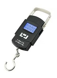 LCD Digital Hanging Luggage Weighing Scale/ Black