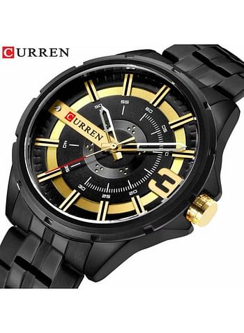 Men's Water Resistant Analog Watch 8345