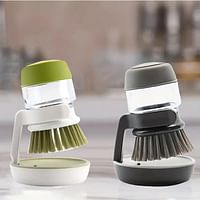 Brush Pot Artifact Kitchen Pot Cleaning Brush Daquan Lazy Household Decontamination Descaling Dishwashing Non-Stick Oil Brush Pot Brush multi color