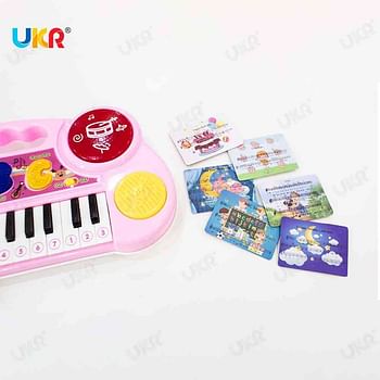 ABC Piano with Dual Speaker Pink for Kids/Pink