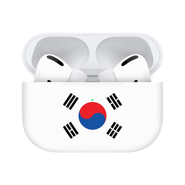 Apple Airpods Pro (2nd Generation) Customized By Caviar Matte Korea Flag