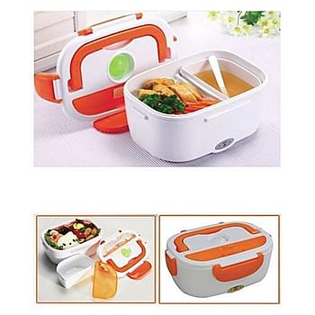 Electric Heater Food Tiffin Lunch Box for Office School Picnic Portable Heated Quick Food Warmer Lunch Box for Kids, Men, Women random color