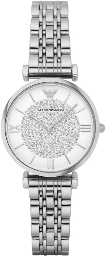 Emporio Armani AR1925 Women's Two-Hand, Stainless Steel Watch, 32mm case size