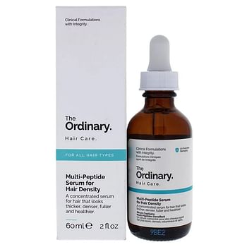 The Ordinary Multi-Peptide Serum for Hair Growth, Density and Hair Loss | Hair Growth Essential Oil Serum for Thicker, Denser, Fuller, and Healthier - 60 ml