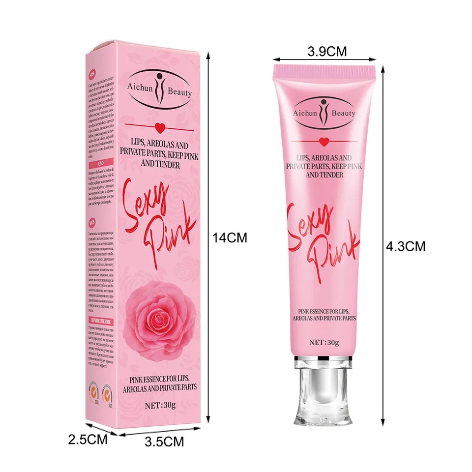 Pink Sexy Eesence Whitening Moisturizing Cream for Lips, Areolas, Private Parts, Inner Thigh, Bikini Dark Area - 30 g