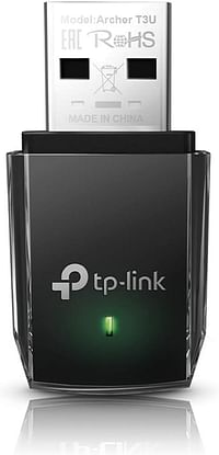 TP-Link WiFi wireless LAN terminal 11ac MU-MIMO AC1300 866 + 400Mbps dual-band Archer T3U, Black