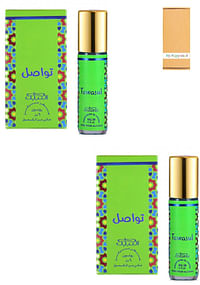 Nabeel Tawasul Alcohol Free Roll On Oil Perfume 6ML 2 Pcs