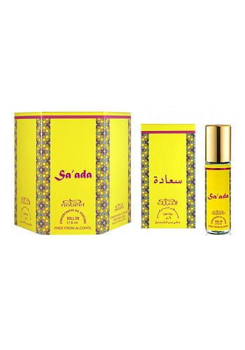 Nabeel Saada Alcohol Free Roll On Oil Perfume 6ML 3 Pcs