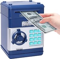 Piggy Bank Mini Atm Money Safety  Box