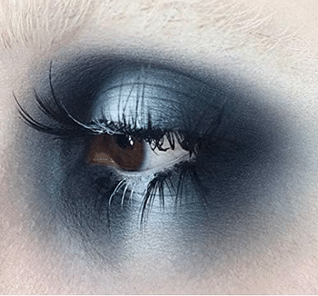Kat Von D Shade + Light Eye Contour Quad Smoke - matte cool grays