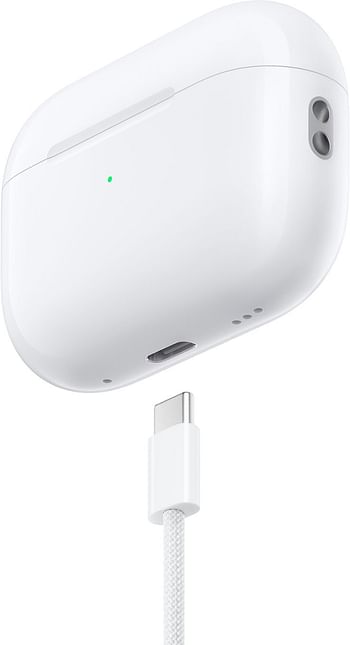 Apple Earphone Airpods Pro (2nd Gen) With Magsafe Charging Case (USB‑C) (MTJV3AM/A) White