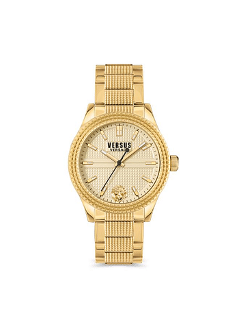 Versus Versace Watch For Women - Gold Dial VSPOJ2621