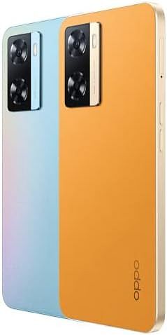 OPPO A77s Dual SIM 6.56 inches Smartphone 128GB 8GB RAM|5000mAh Long Lasting Battery |Fingerprint and Face Recognition | 4G LTE Android Phone, Sky Blue