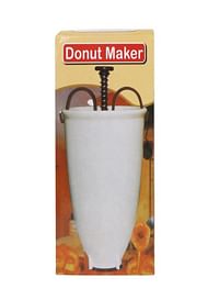 Plastic Hand Donut Maker Tool Manual Machine Mold White