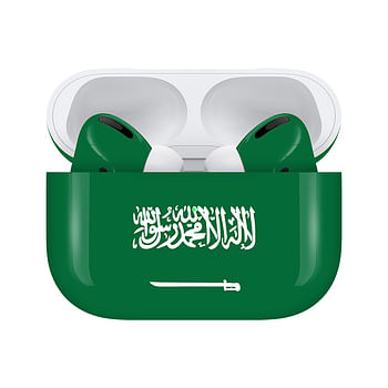 Apple Airpods Pro (2nd Generation) Customized By Caviar Glossy Saudi Arabian Flag