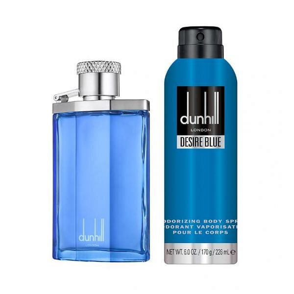 Dunhill Desire Blue (M) Set EDT 100ml + Body Spray 226ml