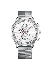 Elanova Men's Stainless-Steel Analog Wrist Watch