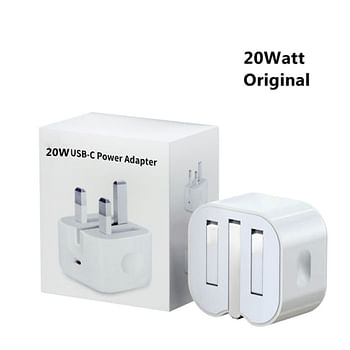 IPhone 20W Fast Charging USB-C Power Adapter