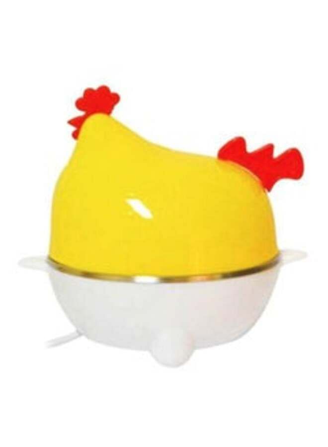 Egg Poacher Electric Egg Cooker hen Shape - Yellow