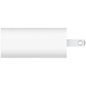 Belkin Boost Charge 25W USB Type-C PD 3.0 Wall Charger with PPS compatible with iOS + Android (WCA004dqWH) White