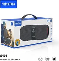 Haino Teko S105 Portable Speaker with power bank function - Black
