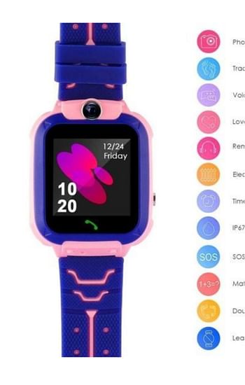 MEIMI Kids smartwatch Pink colour